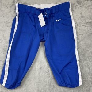NEW! Nike Stock Vapor Pro Football Pants Blue‎ w/ White Stripes Size XXL NWT $75